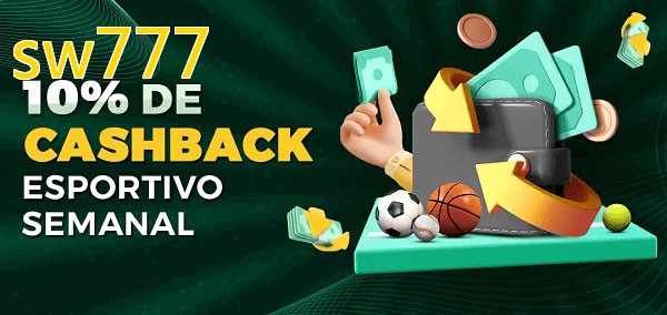 10% de bônus de cashback na sw777